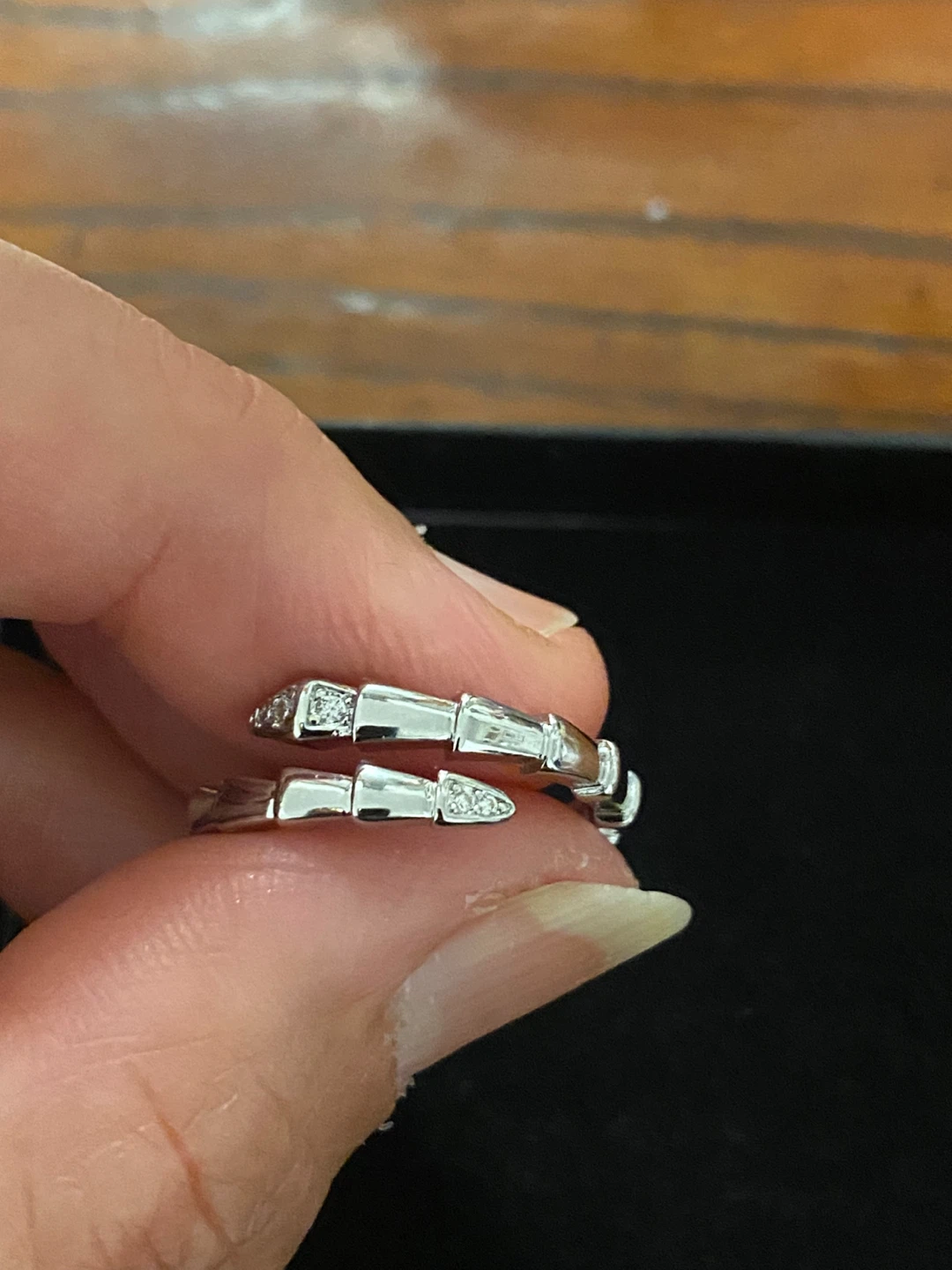 Bulgari style Serpenti Ring. - photo 3