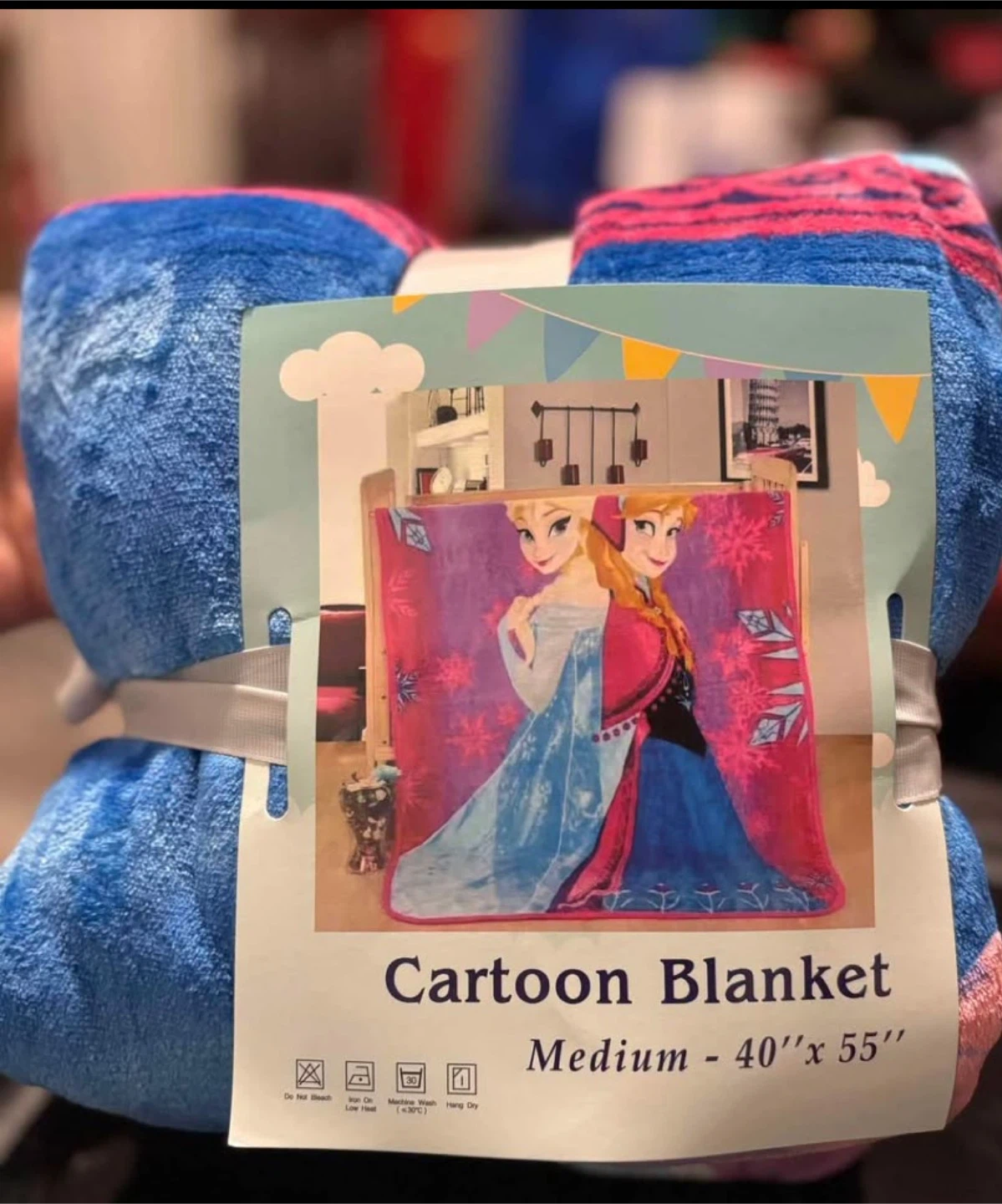 Frozen Cartoon Blanket - 40"x 55"