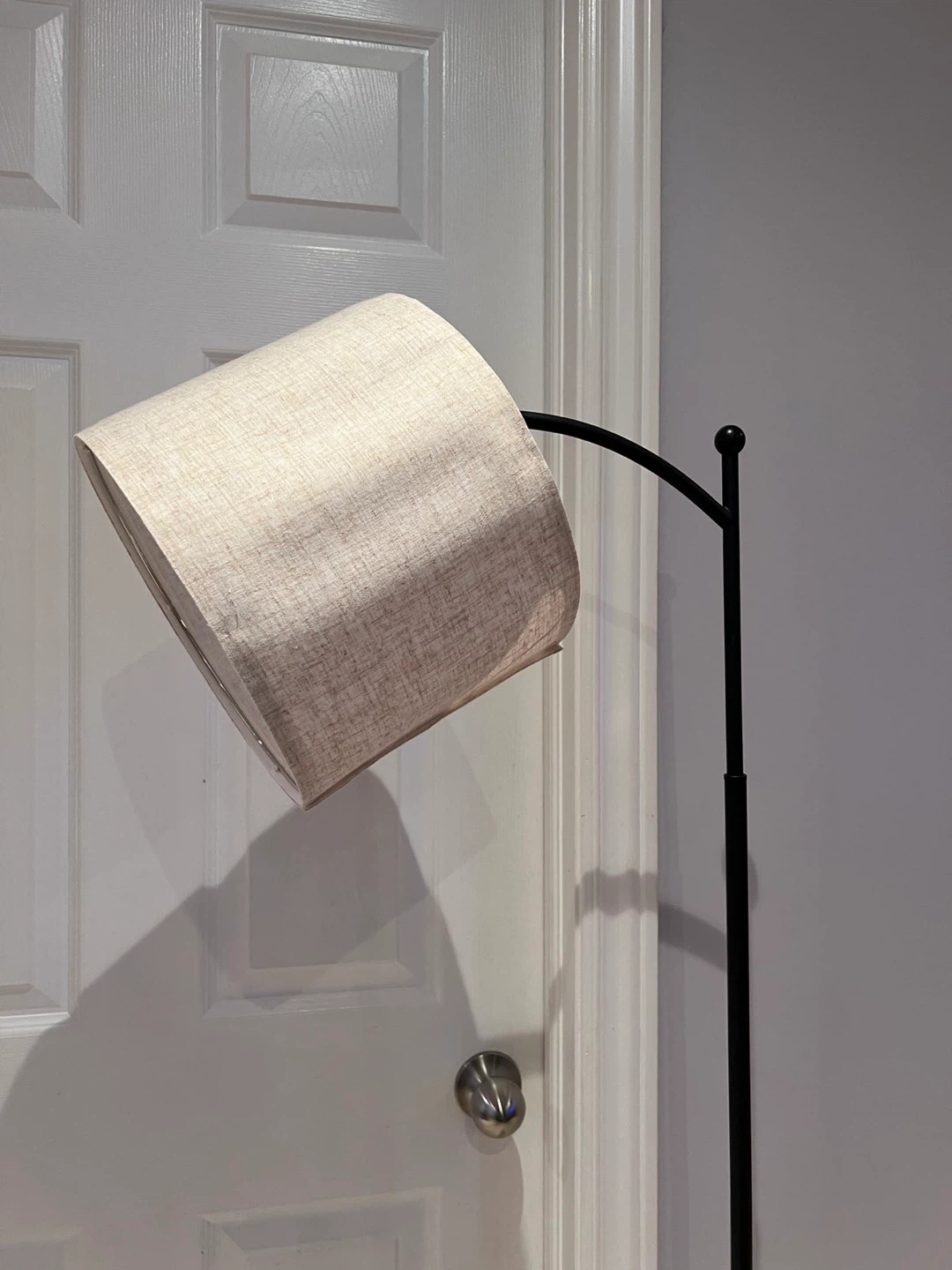 Floor Lamp with Beige Shade - photo 3