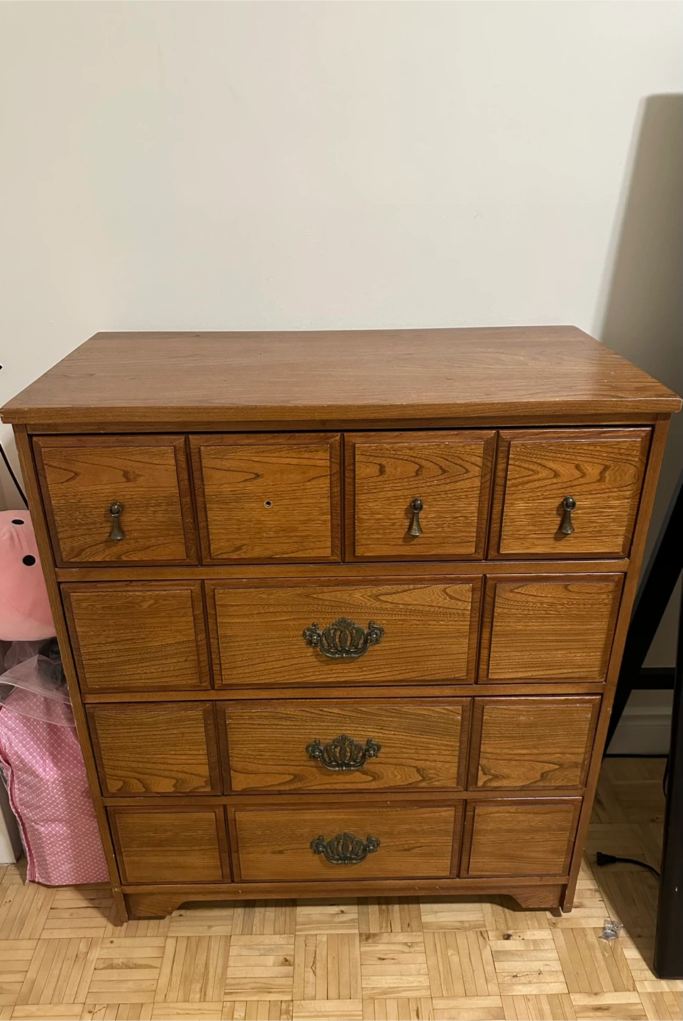Wooden Dresser with Drawers