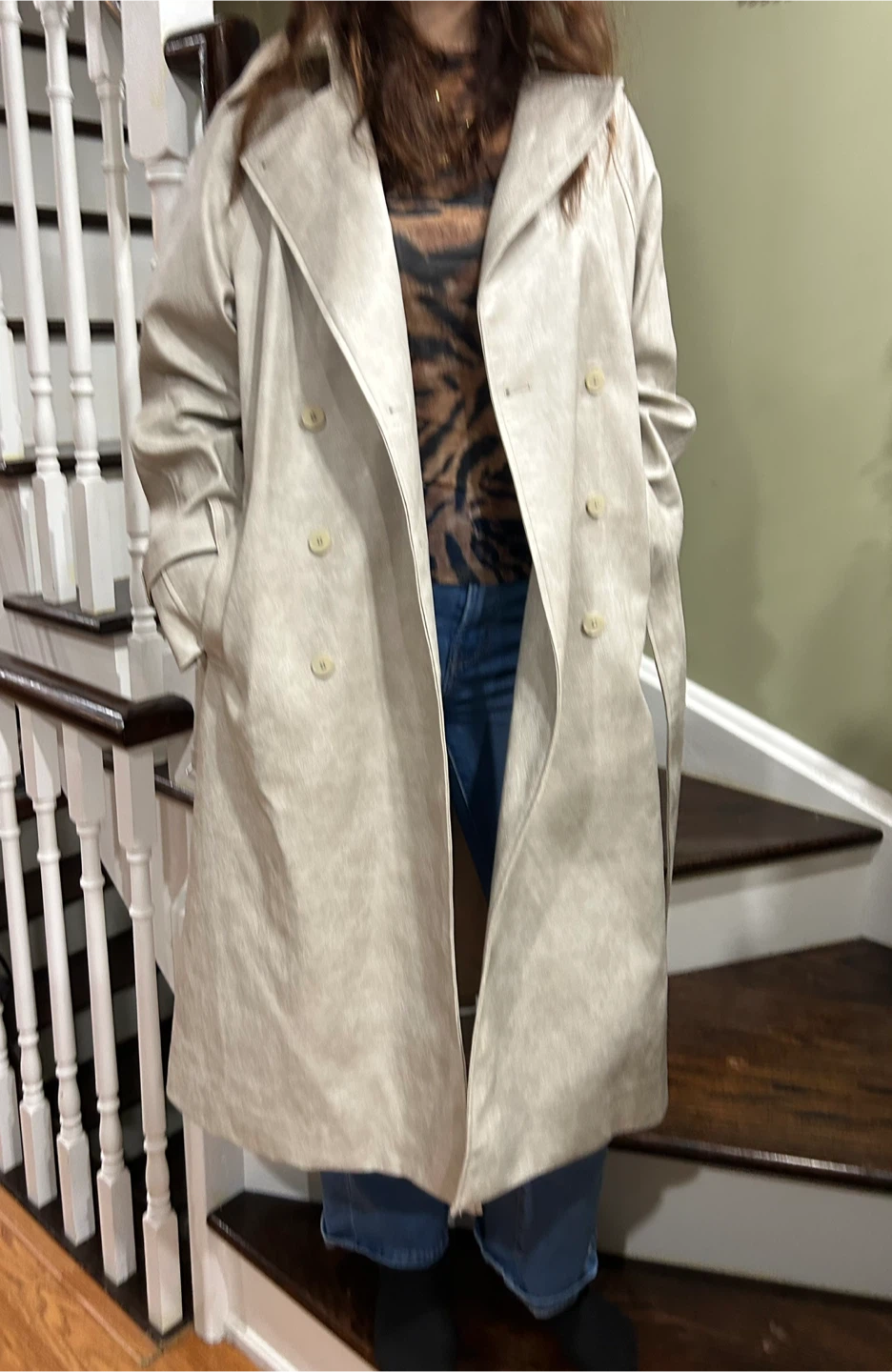 Oak + Fort Trench Coat - XXS - photo 2