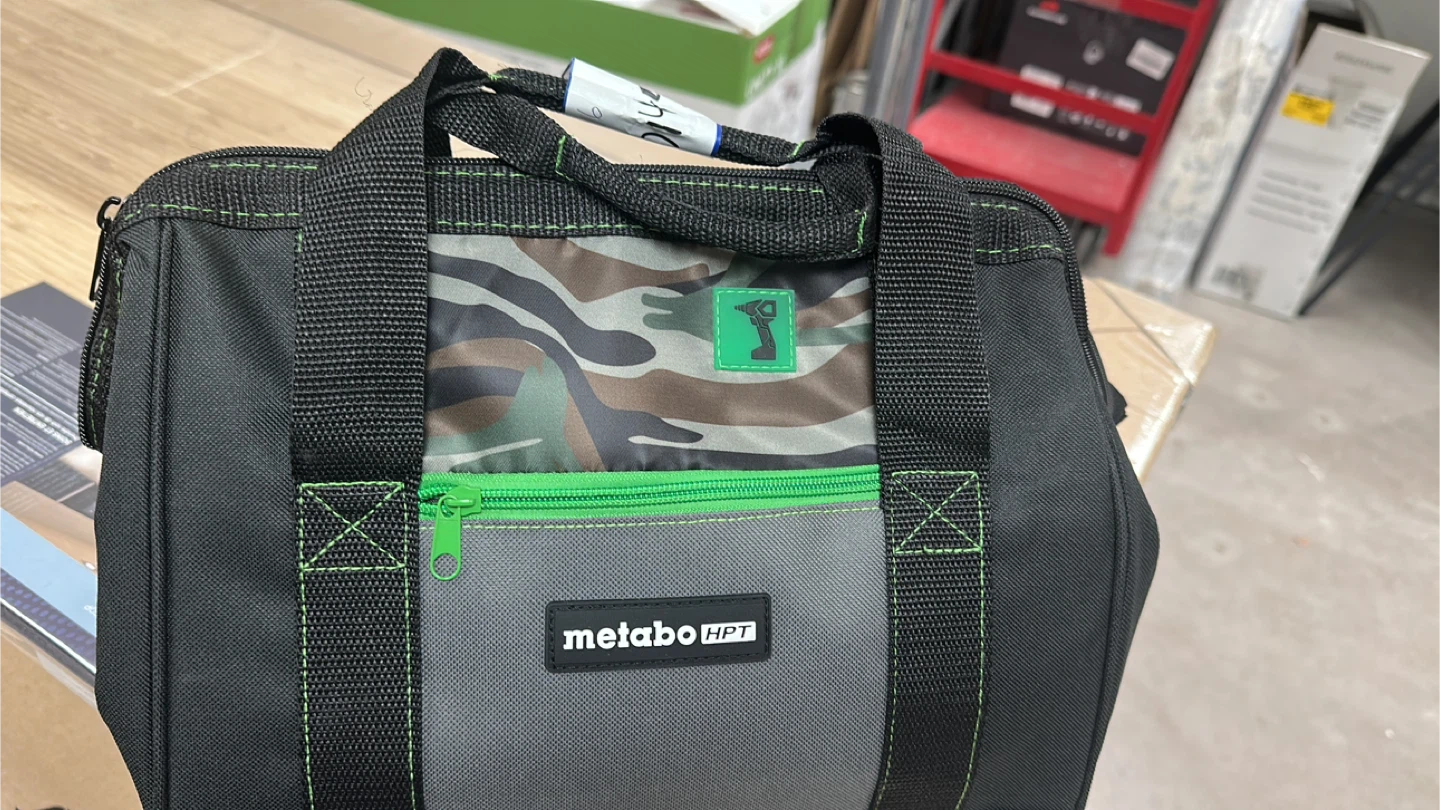 Metabo HPT Tool Bag with Drill and Accessories - photo 2