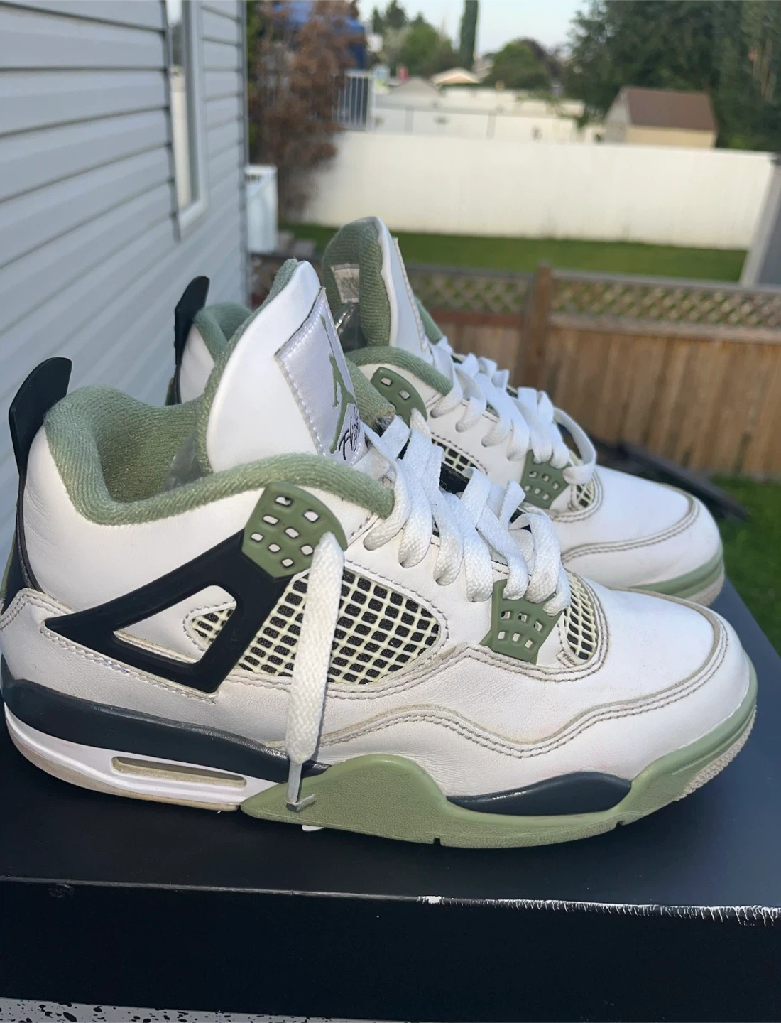 Air Jordan 4 Retro seafoam green - photo 5