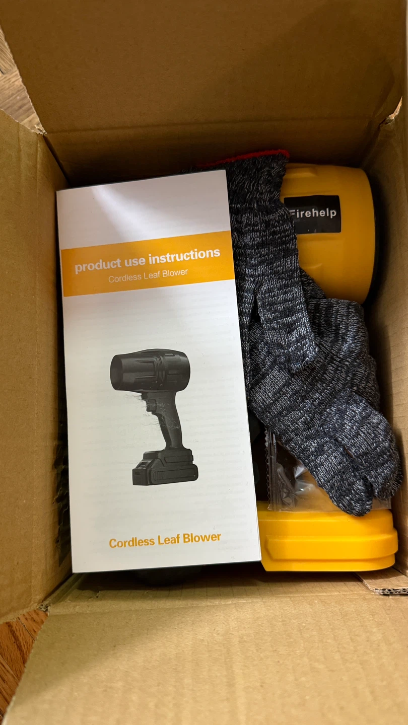 Firehelp Cordless Turbo Jet Blower w/ 2 Batteries - photo 2