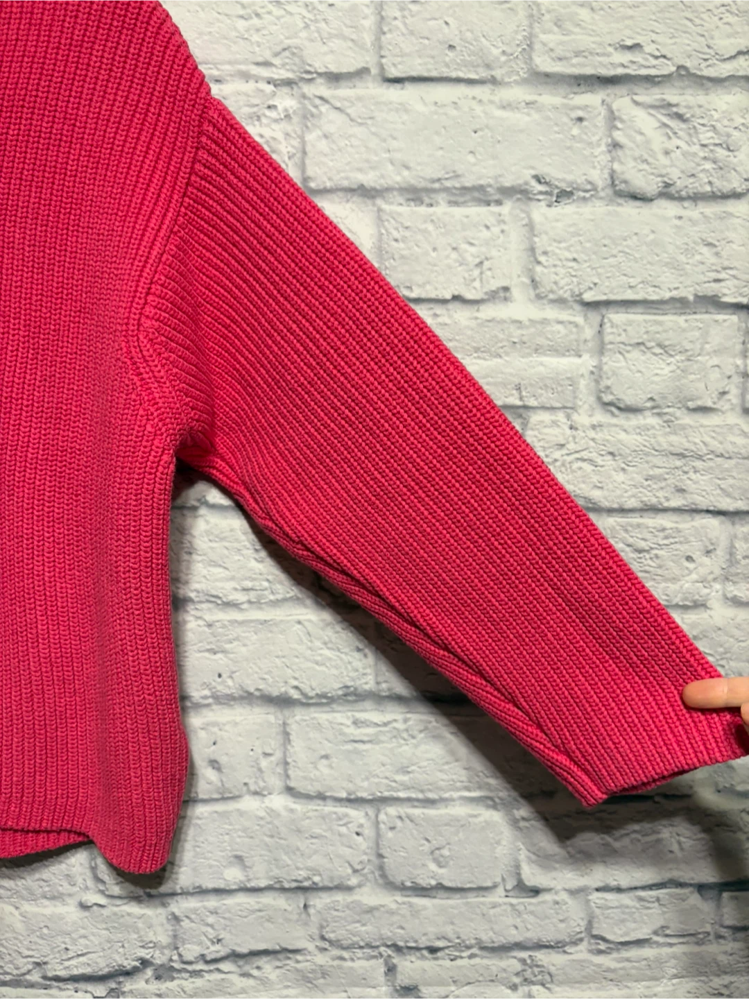 H&M Pink Cotton Knit Sweater - photo 2