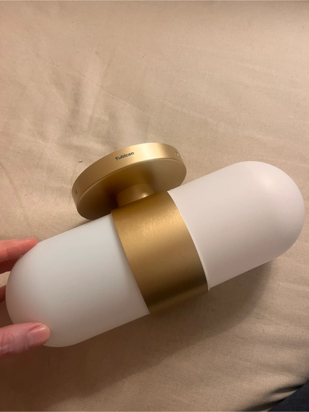 🚚📦Tubicen Wall light fixture - Gold & White