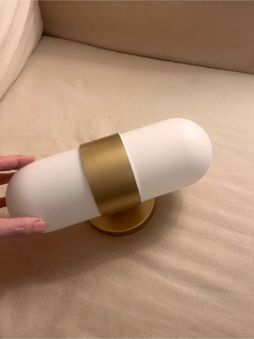 🚚📦Tubicen Wall light fixture - Gold & White - photo 3