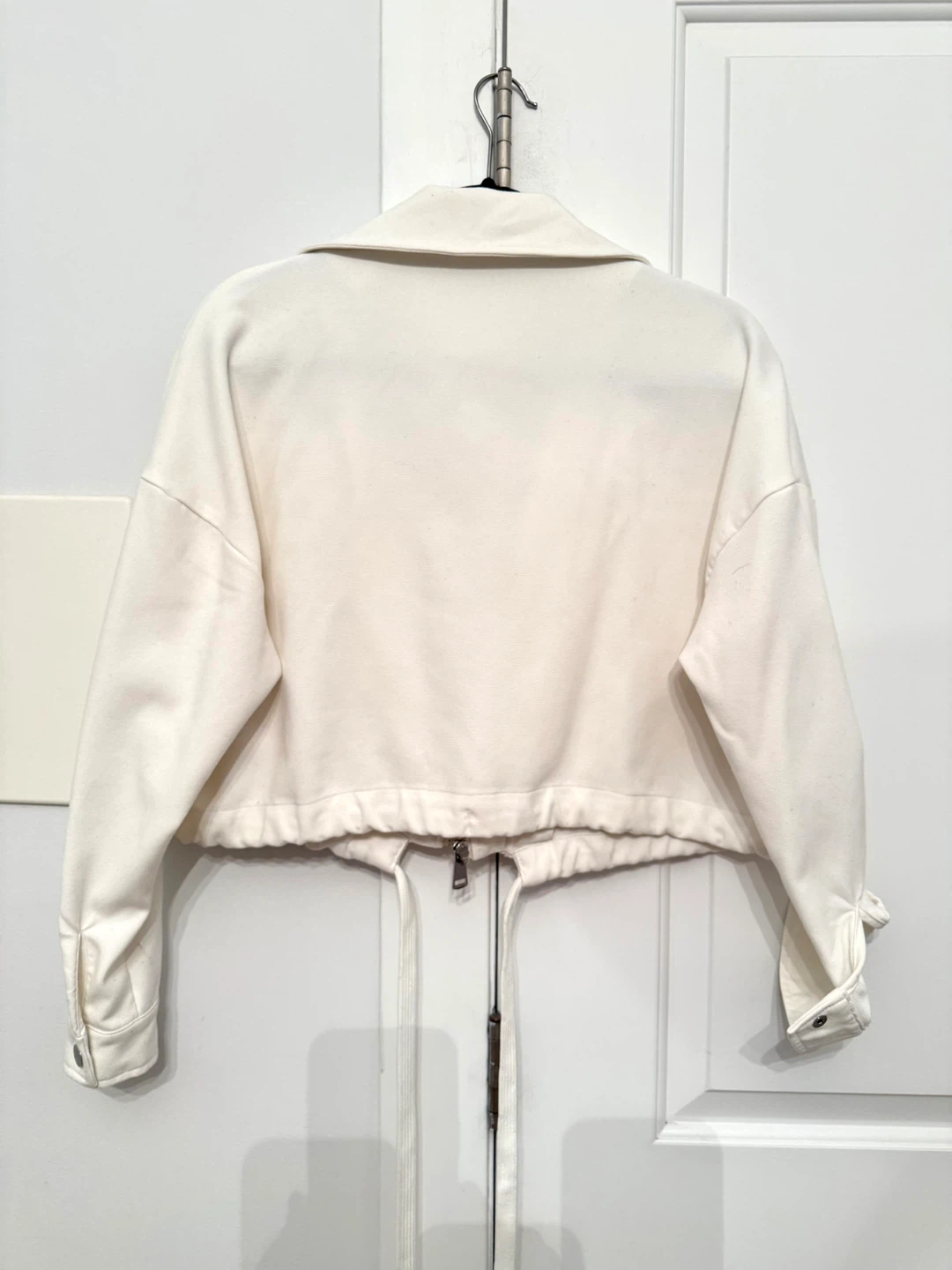 Jennifer Lopez Cropped Utility Jacket - XS - photo 2