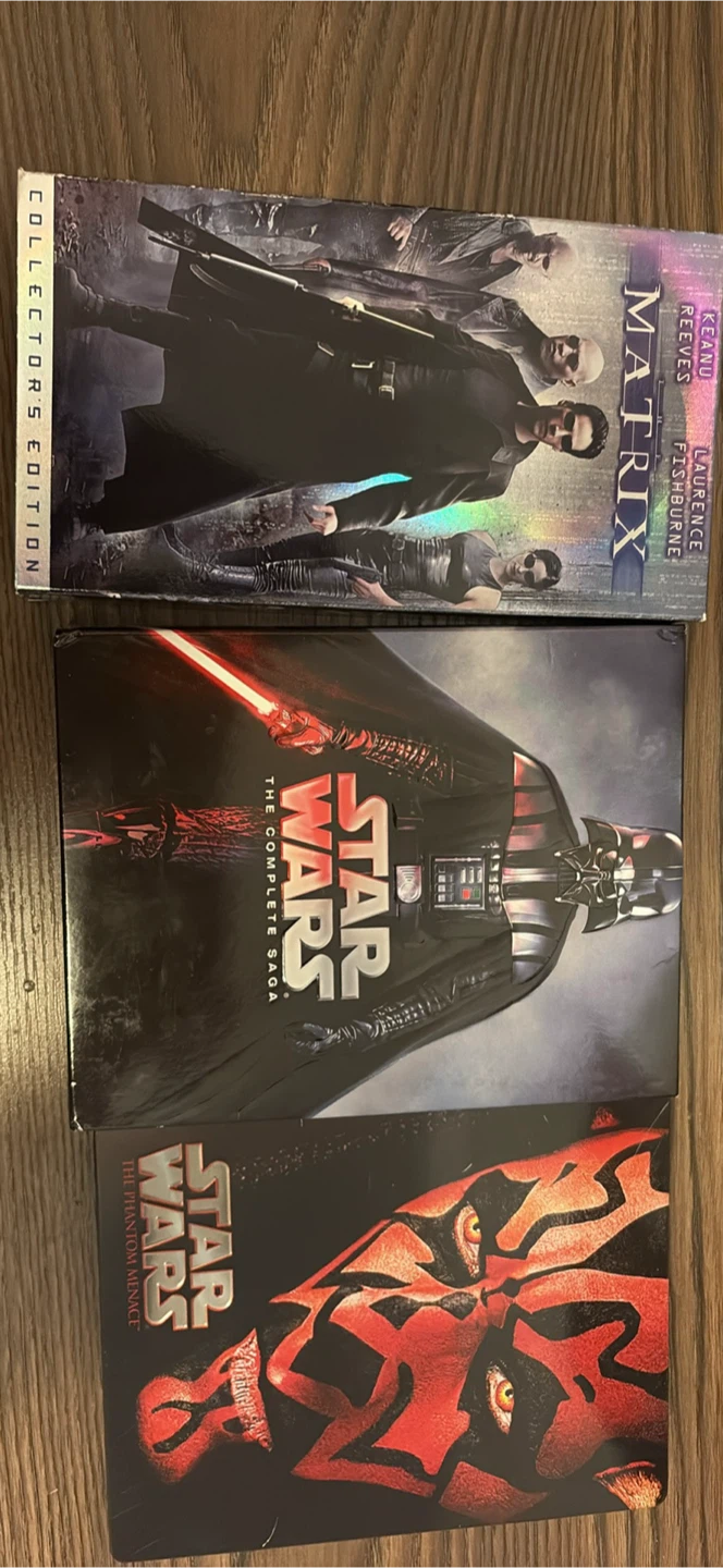 Star Wars & The Matrix Blu-ray/VHS - photo 3