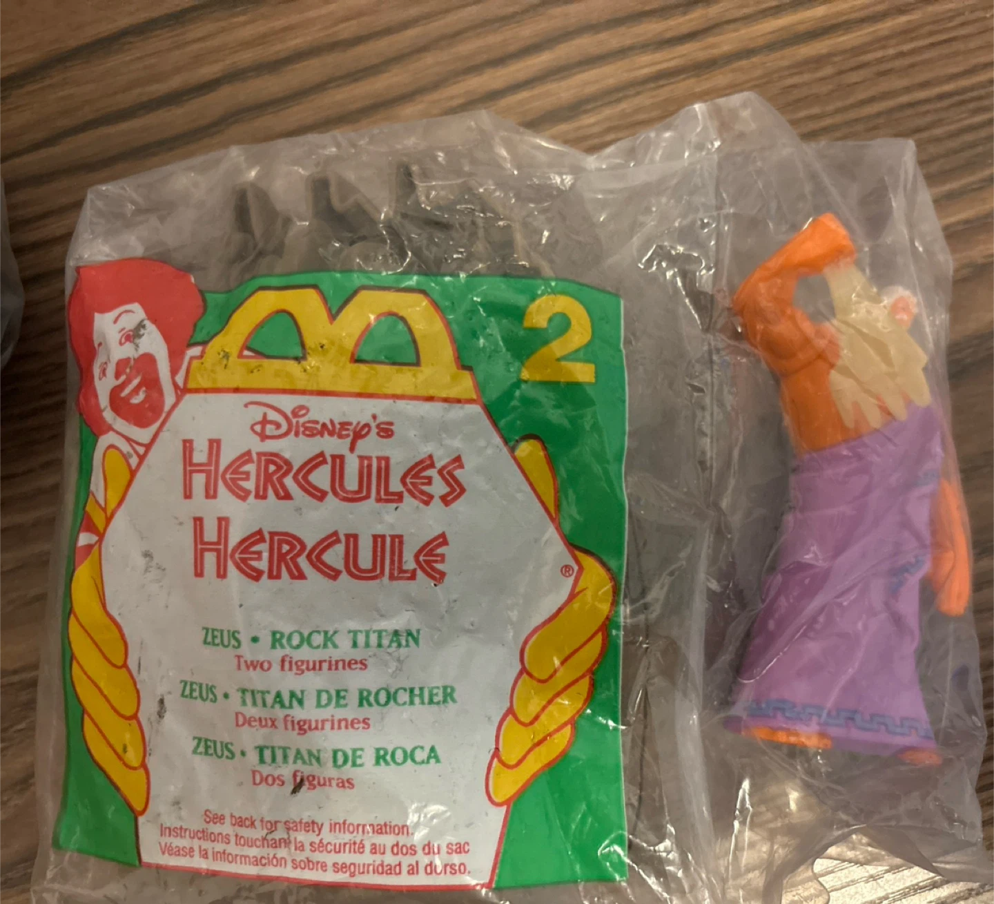 McDonald's Disney Hercules Toys - New in Package! - photo 3