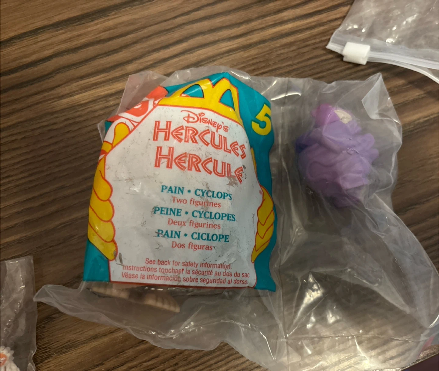 McDonald's Disney Hercules Toys - New in Package!