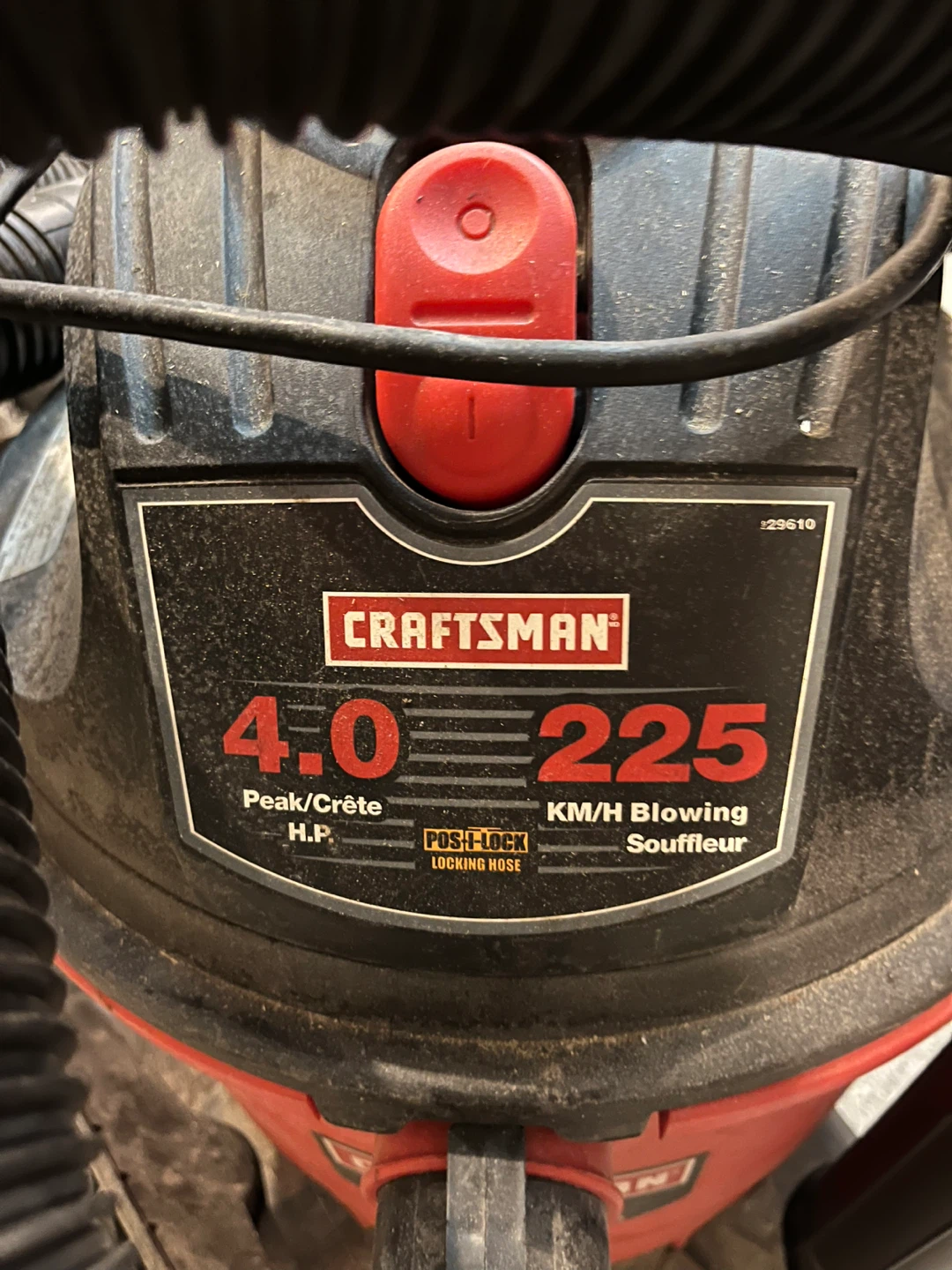 Craftsman 4.0 Peak HP Wet/Dry Vac