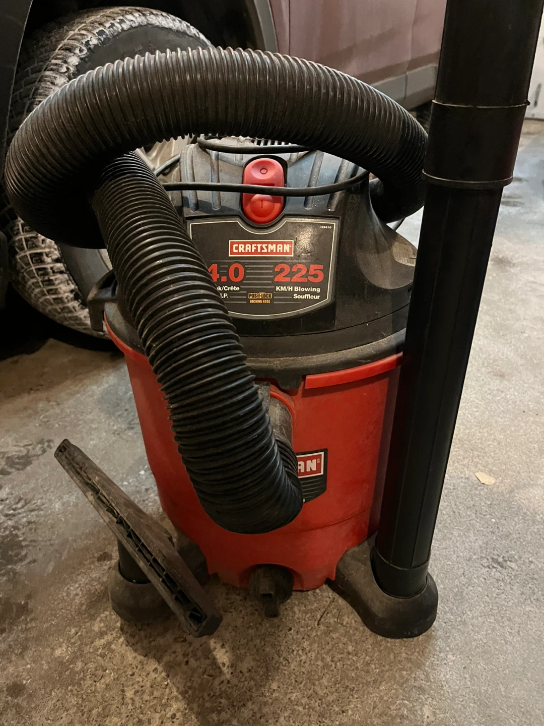 Craftsman 4.0 Peak HP Wet/Dry Vac - photo 3