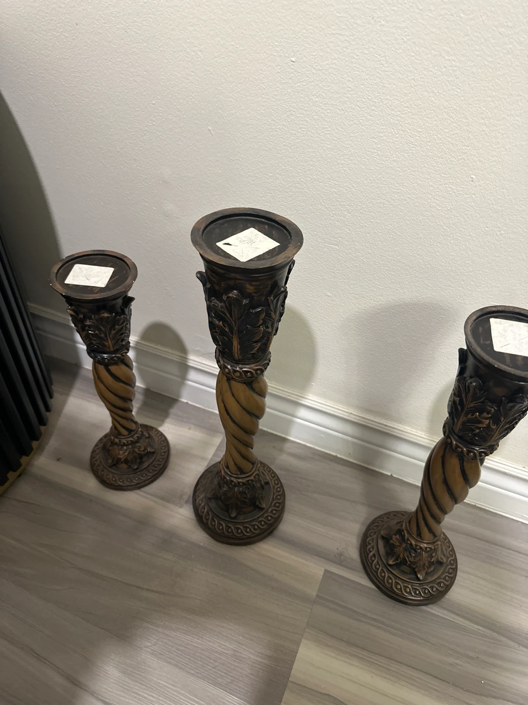 Candle Holders - Set of 3
