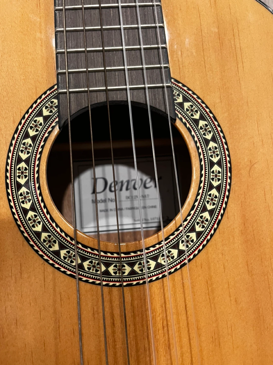 Denver 1/2 Classical Guitar - photo 2