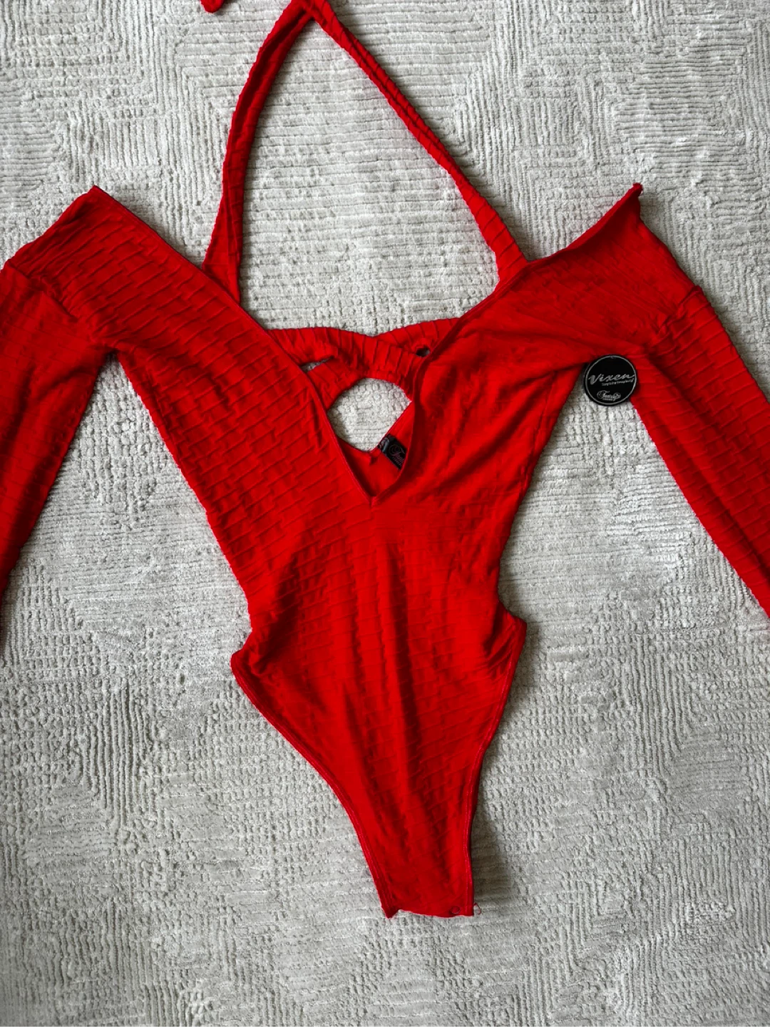 New Red Bodysuit