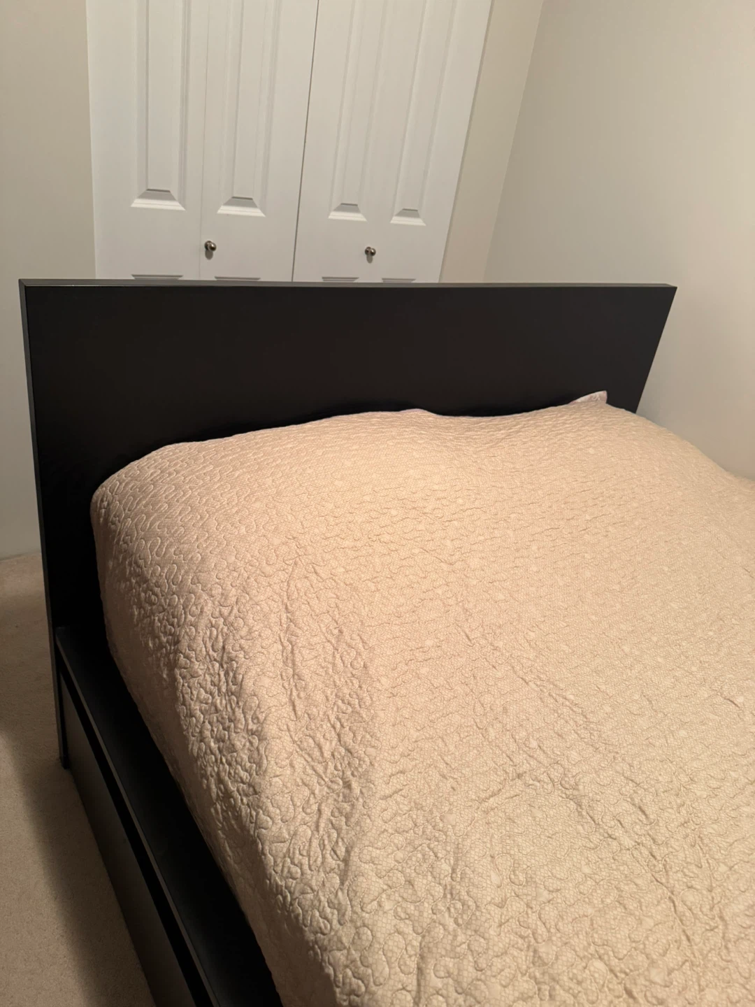 IKEA Malm Queen Bed Frame with bed base - photo 3