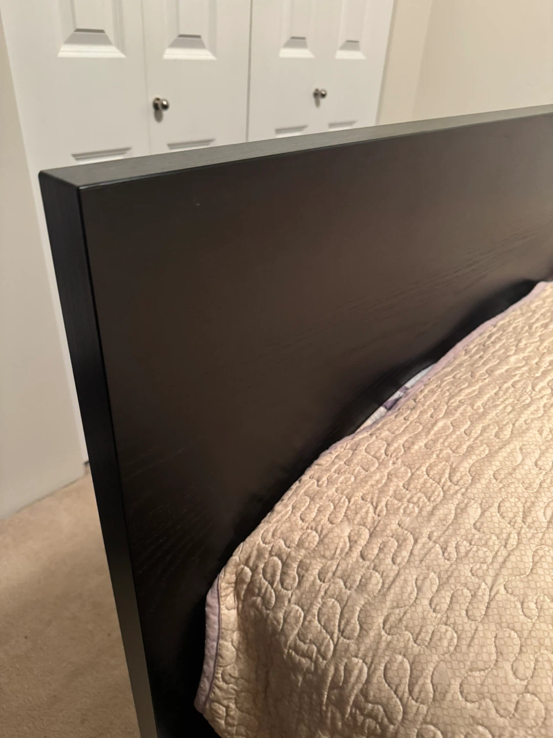 IKEA Malm Queen Bed Frame with bed base - photo 2