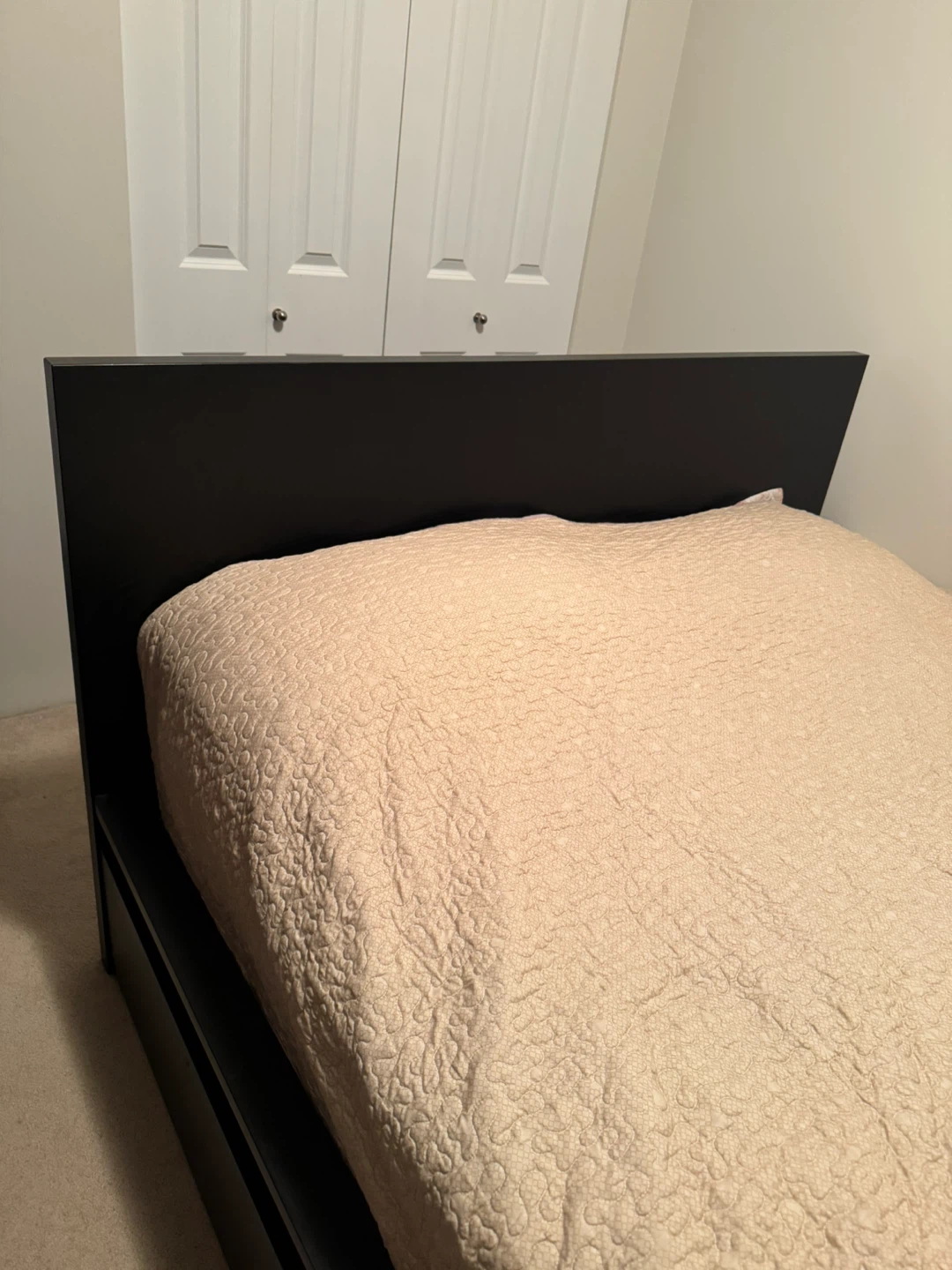 IKEA Malm Queen Bed Frame with bed base