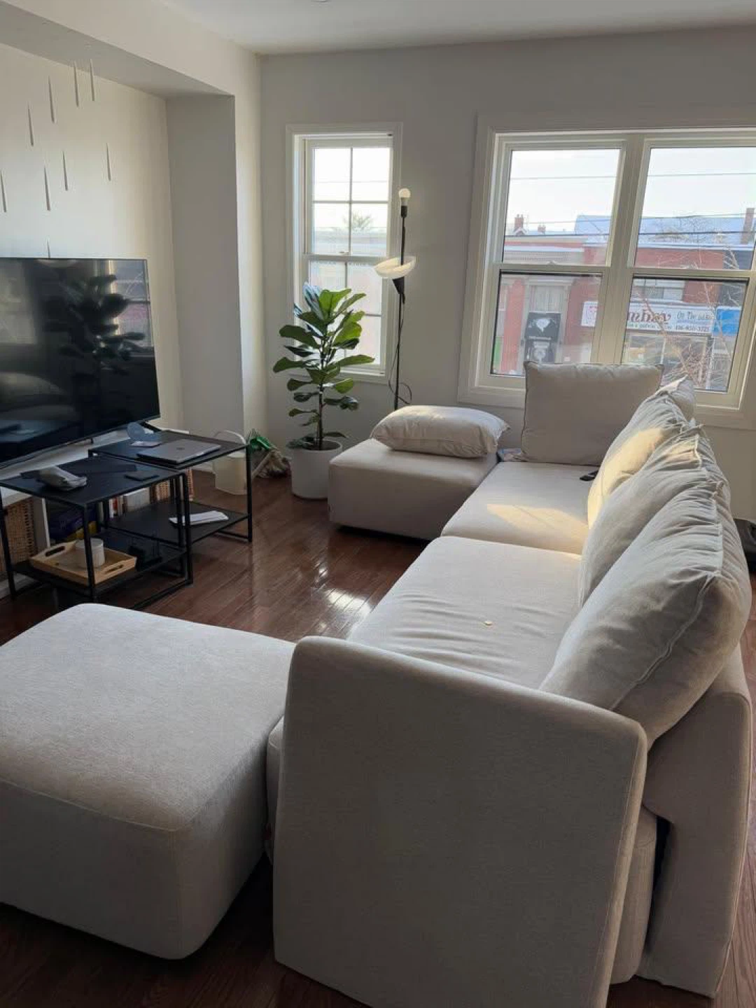 Modular sofa - Light Grey - photo 2