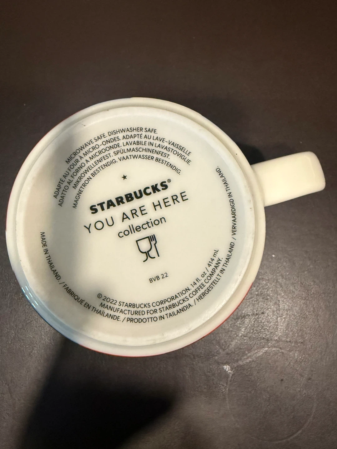 Starbucks You Are Here Collection Paris Mug - photo 4