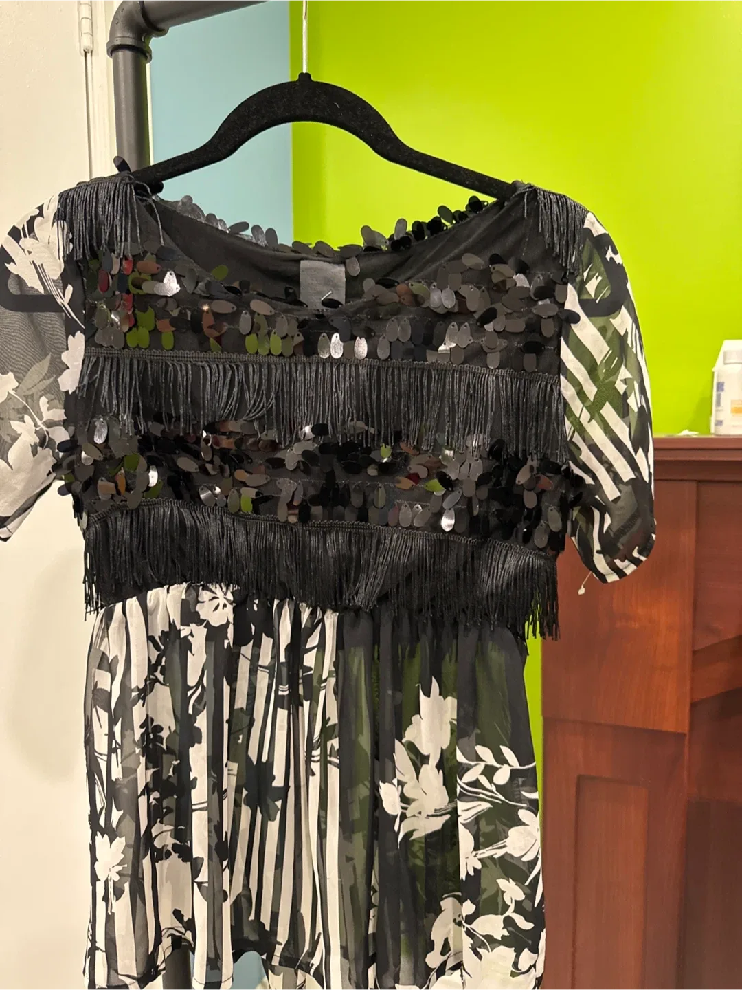 Coconuda Dress - Black & White