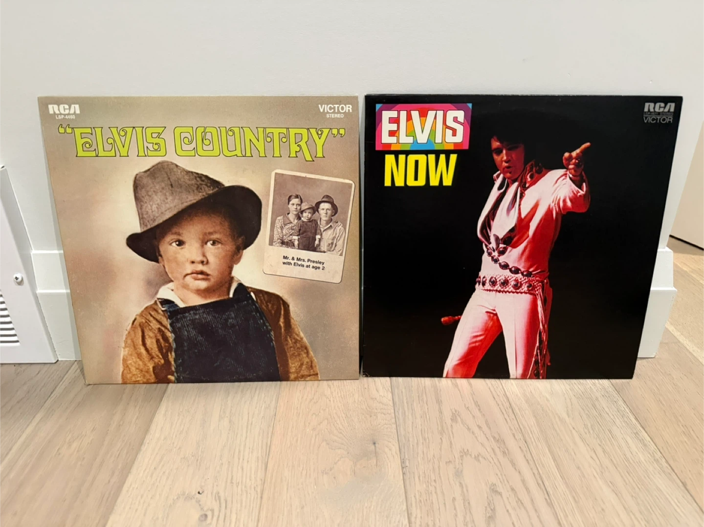 Elvis Presley vinyl records $40 for both