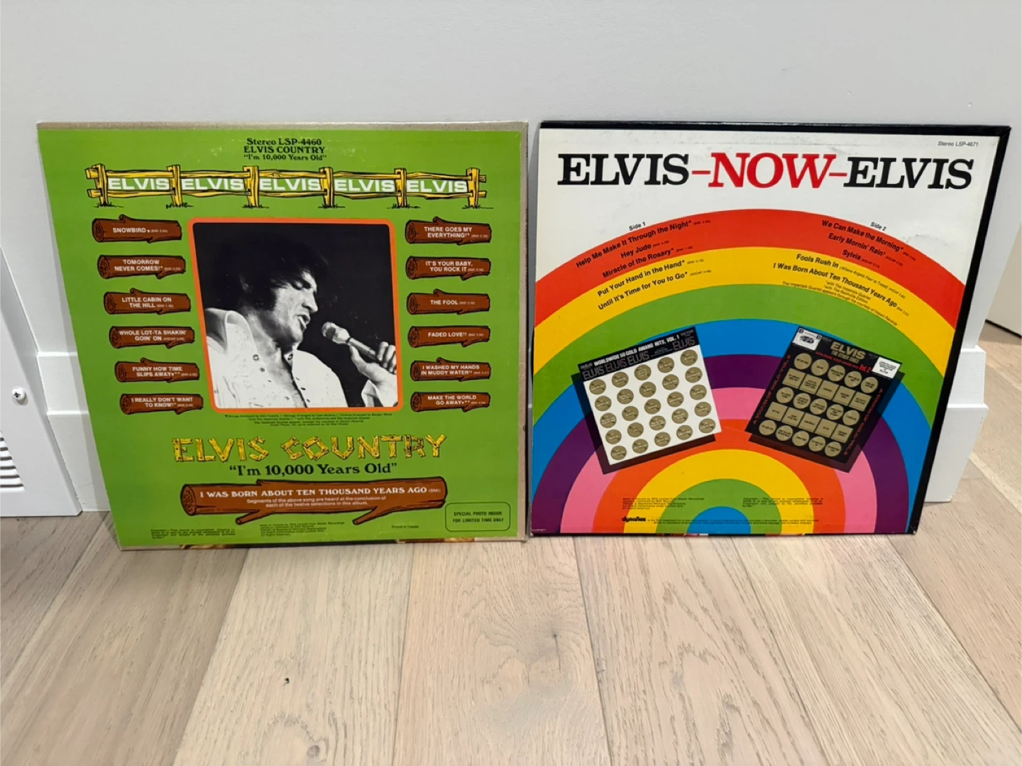 Elvis Presley vinyl records $40 for both - photo 2