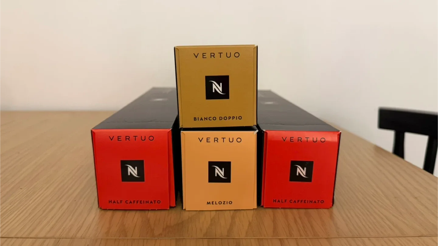 Nespresso Vertuo Capsules - Bundle of 4 (Unopened)