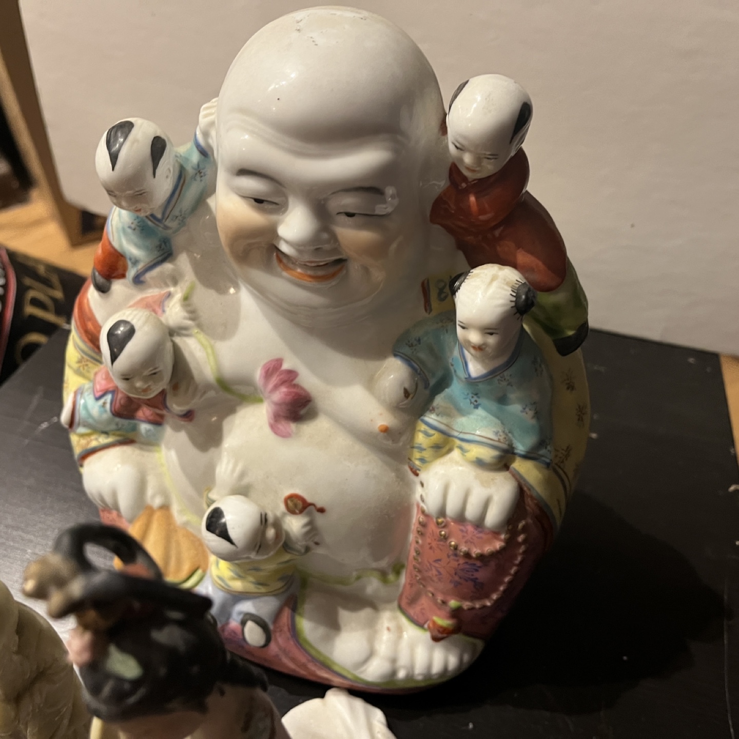 Buddha Statue with other Chinese figures - photo 4