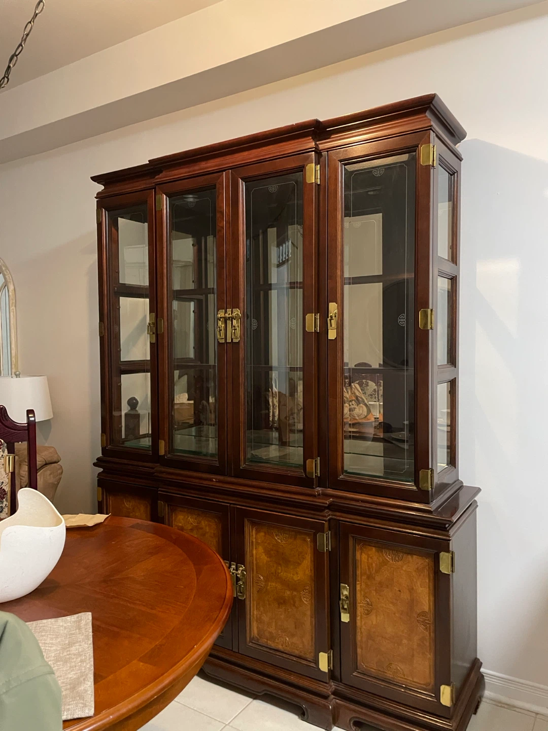 Wooden China Cabinet - photo 2