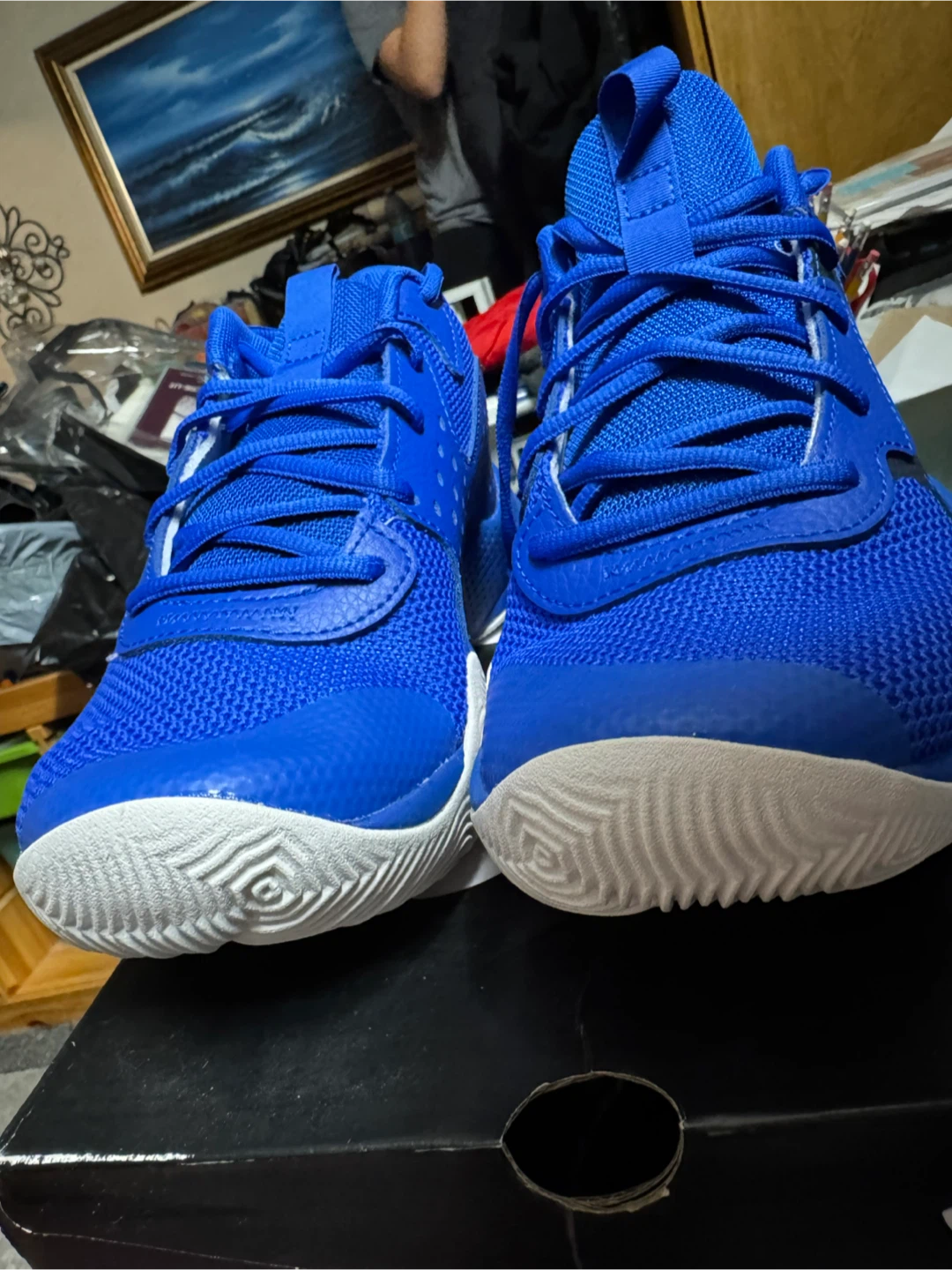 Under Armour UA GS Jet '23 Blue, Size 7Y - photo 3