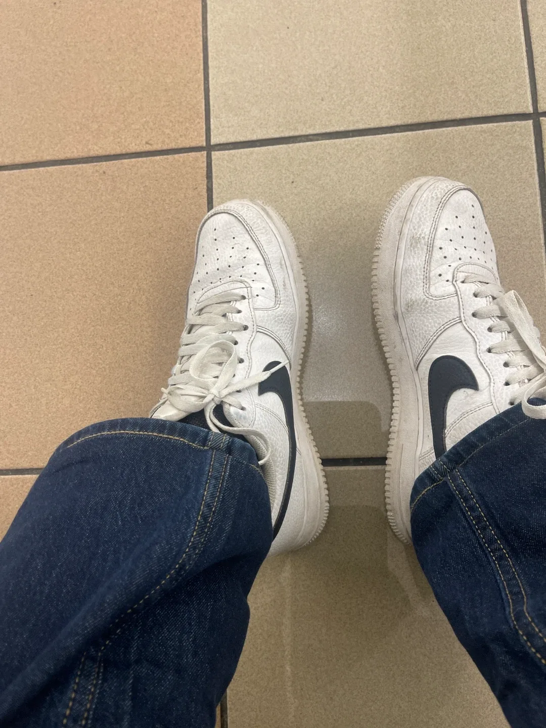 Nike Air Force 1 White Sneakers