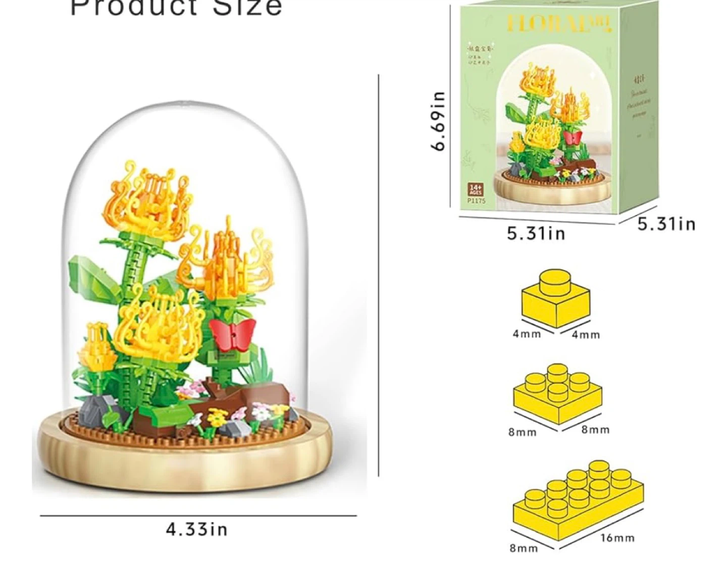 Floral DIY Building Blocks Kit - photo 4