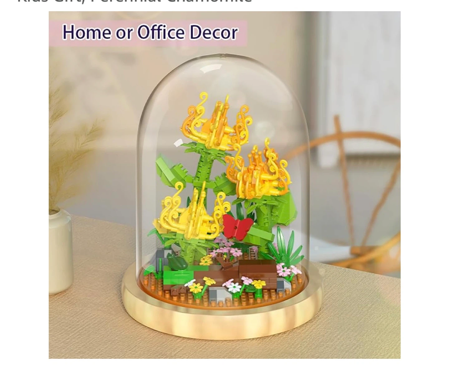 Floral DIY Building Blocks Kit