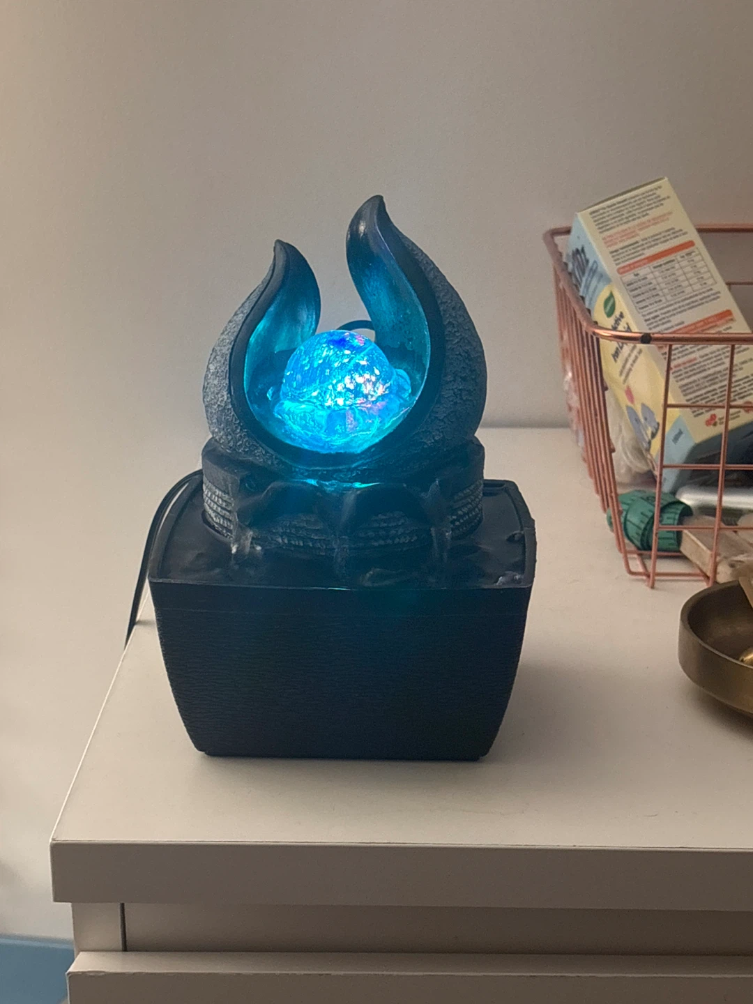 Indoor Water Fountain with LED Light