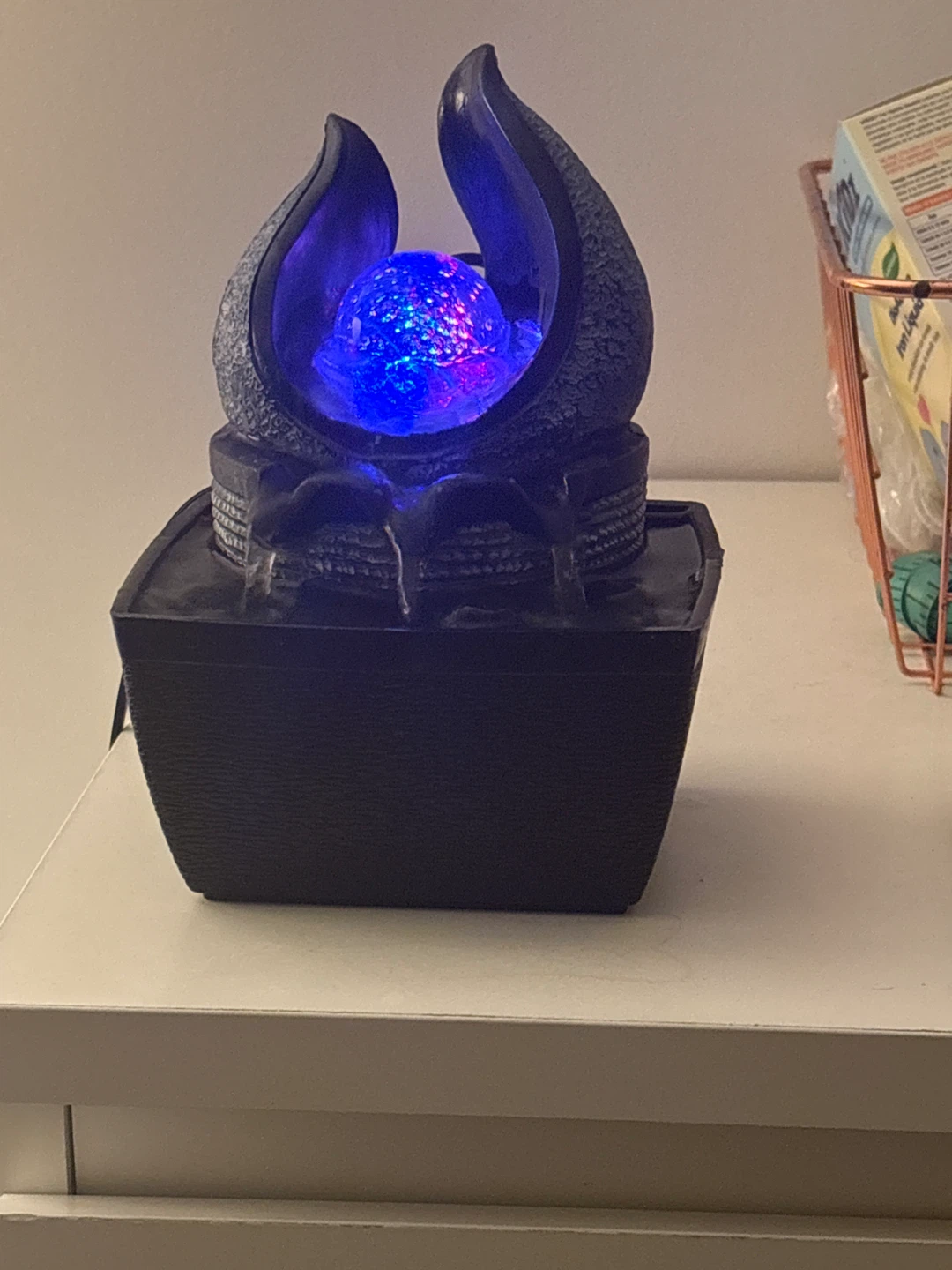 Indoor Water Fountain with LED Light - photo 2