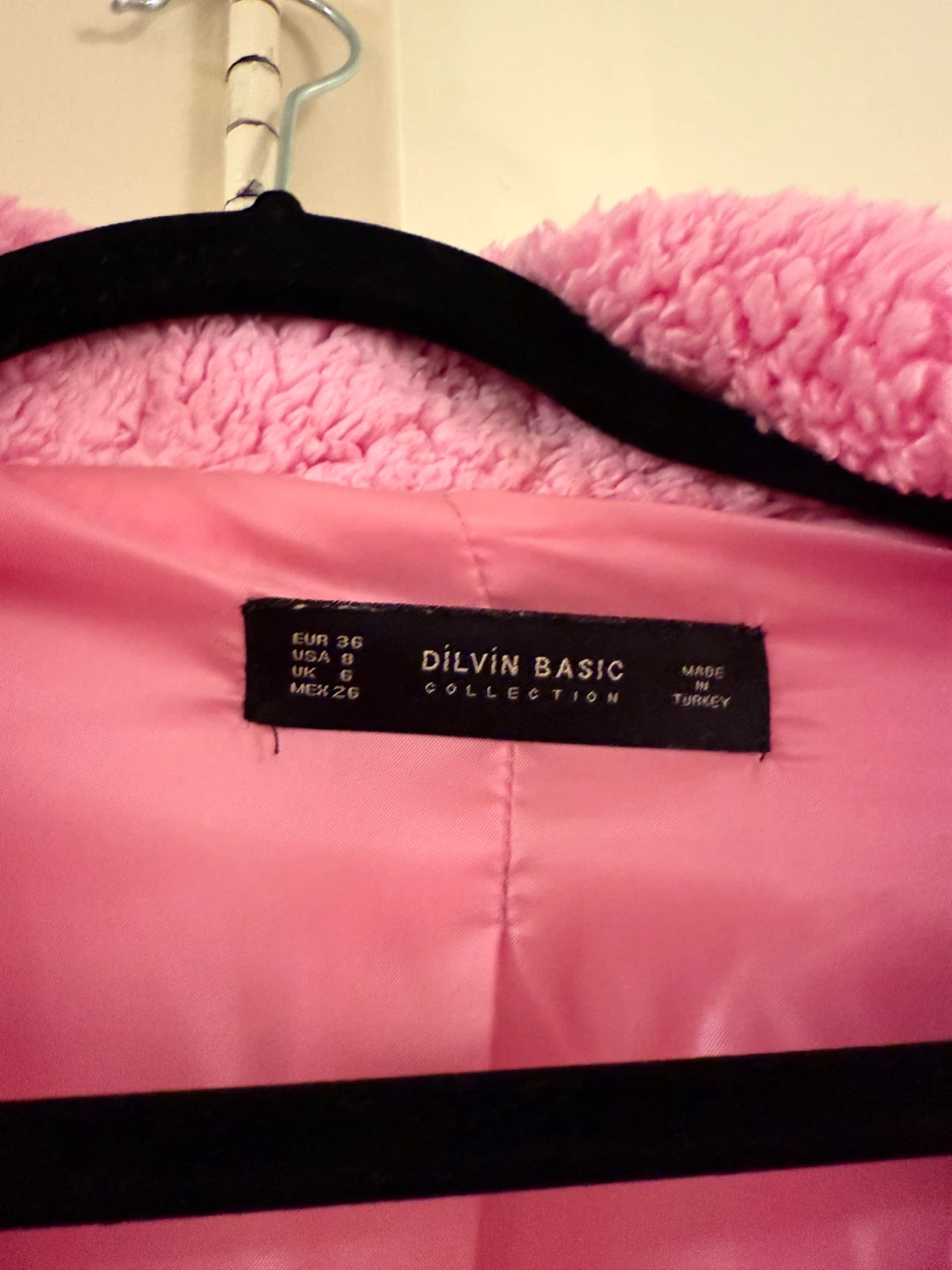 Pink Maxmara-Style Teddy Coat - photo 5