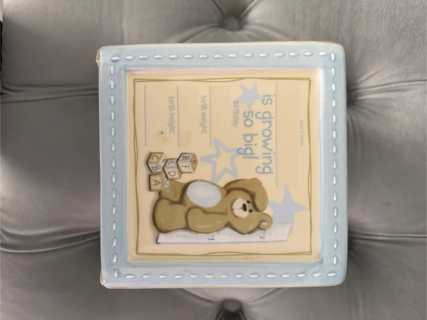 Baby's First Moments Ceramic Box - photo 2