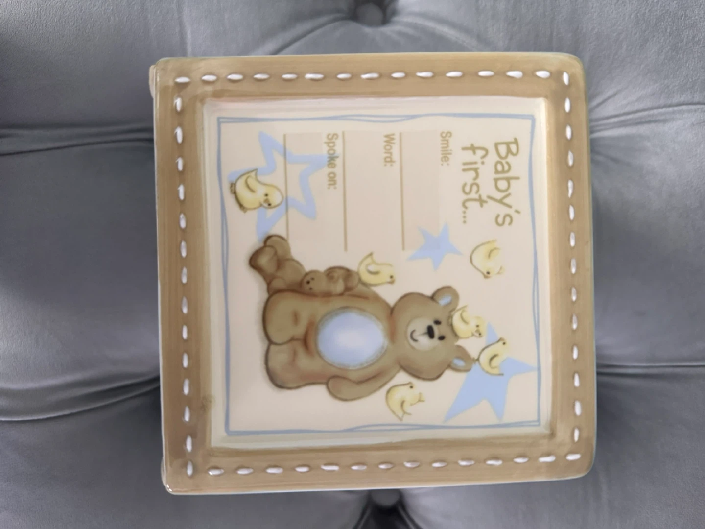 Baby's First Moments Ceramic Box - photo 3