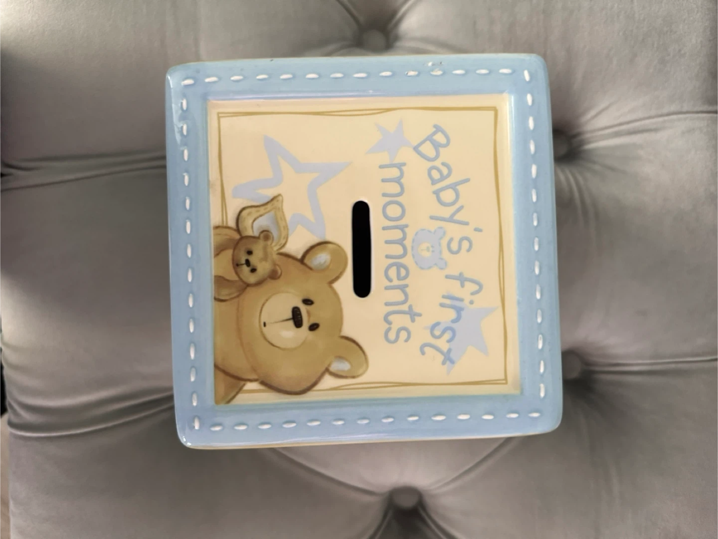 Baby's First Moments Ceramic Box