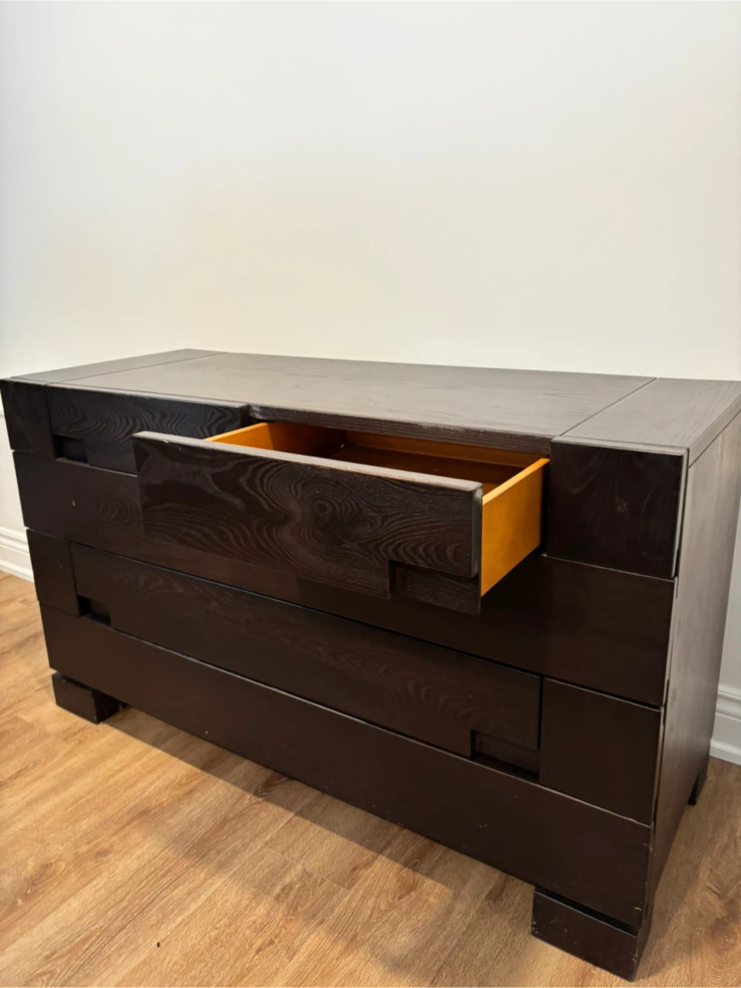 Roche beau bois Dark Brown Wood Dresser - photo 2