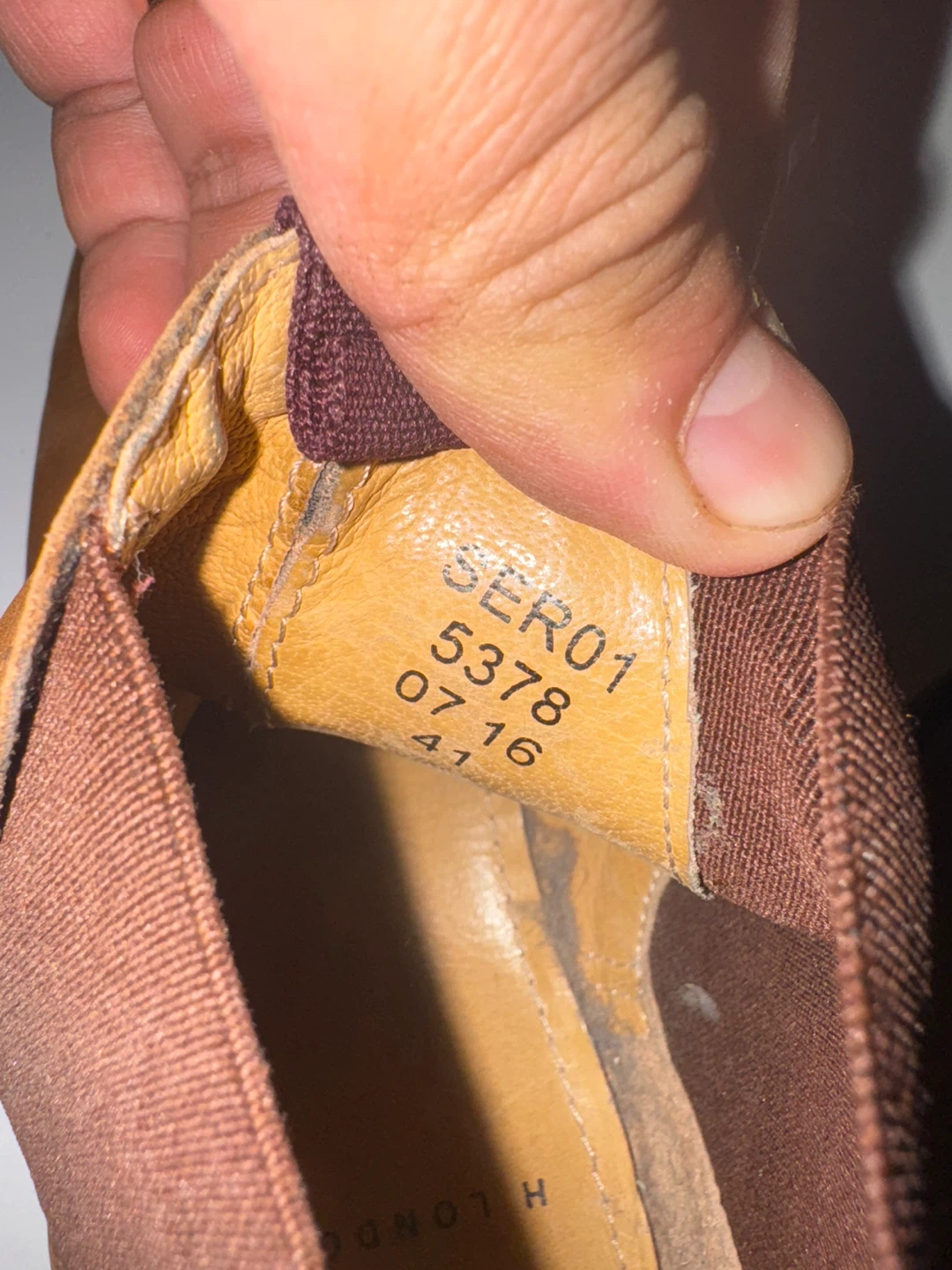 H London Brown Leather Chelsea Boots Size 41 - photo 5