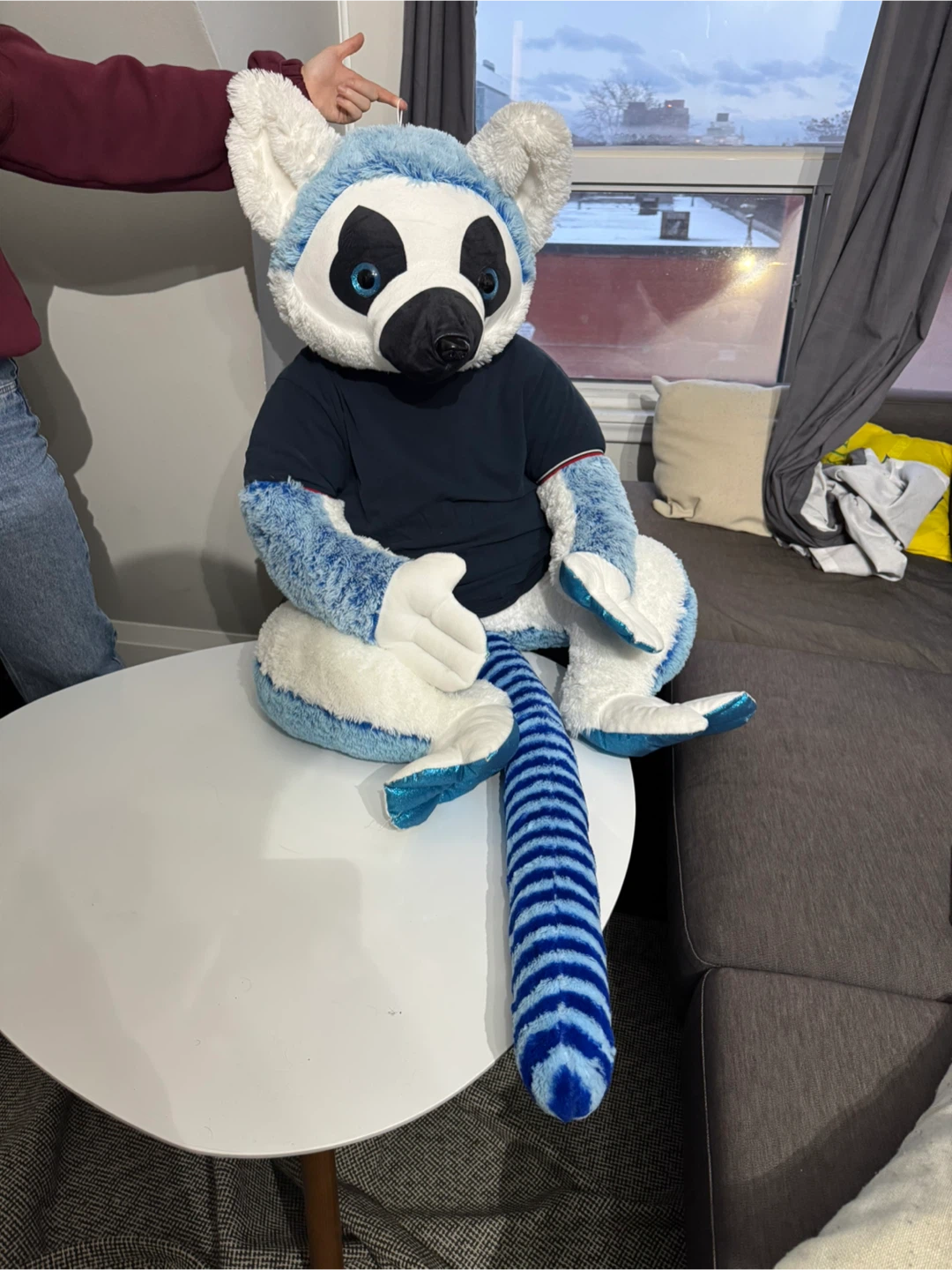 Large stuffed Lemur new - photo 2