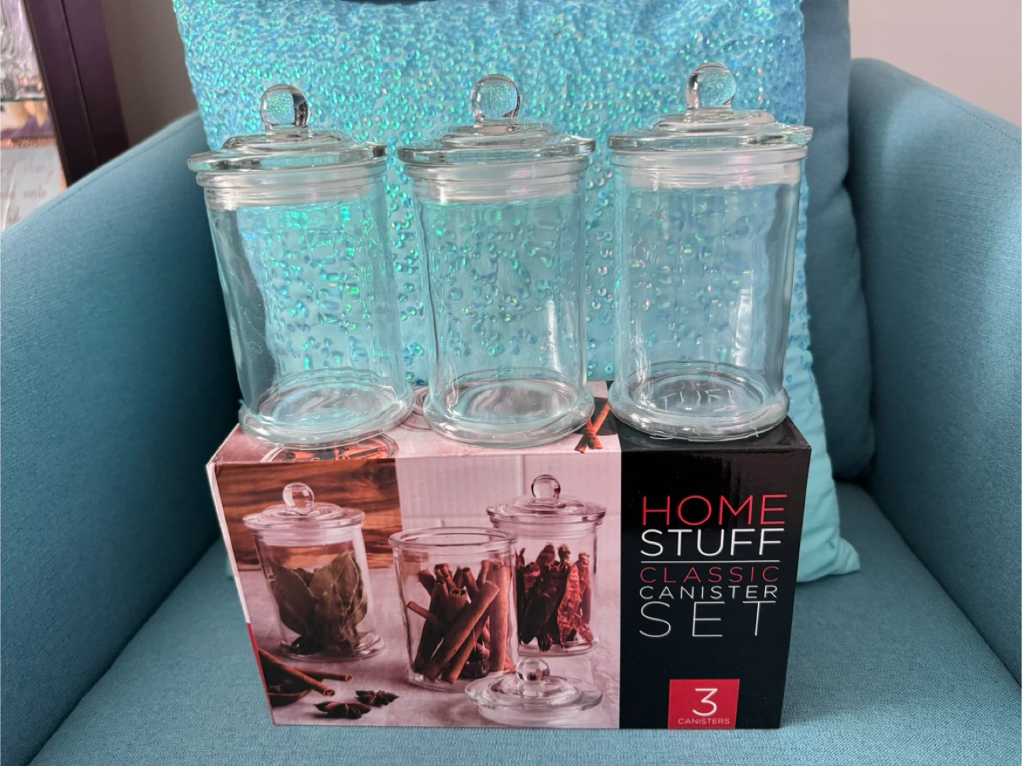 Home Stuff Classic Canister Set - 3 Canisters