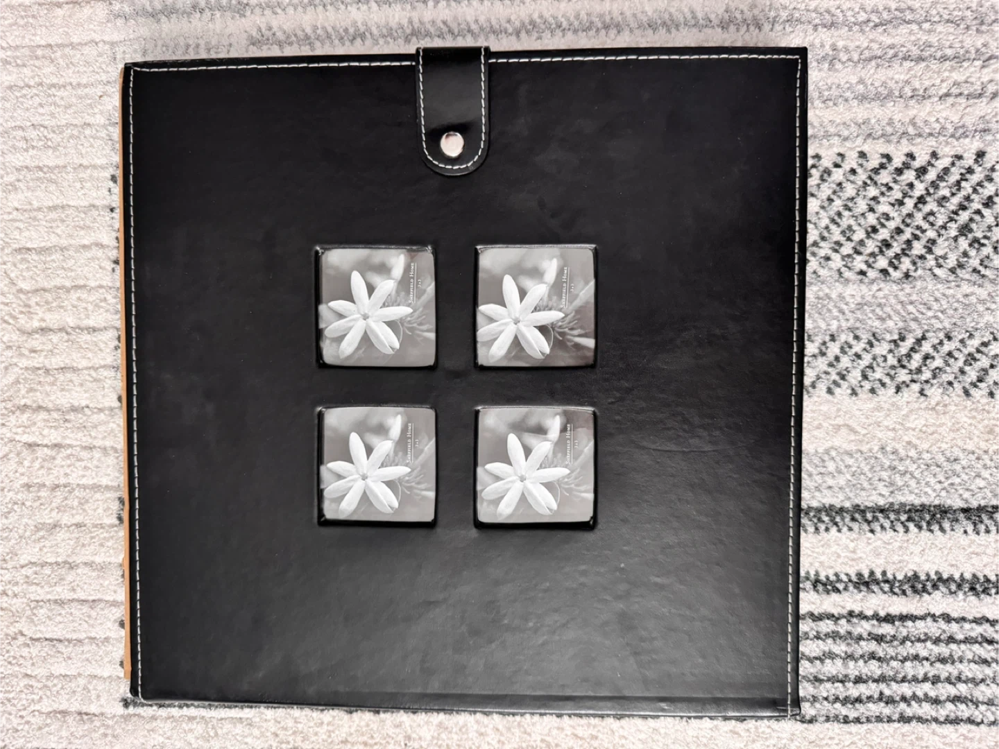 Photo Album with Floral Design - photo 2