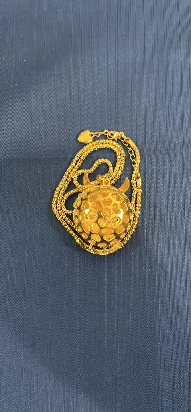 Betsy Johnson Owl Pendant Necklace - pink  & Gold Tone - photo 3