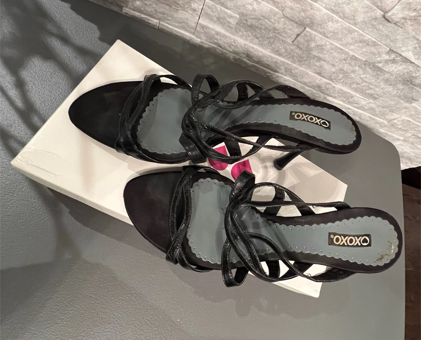 OXOXO Black Heeled Sandals - photo 2