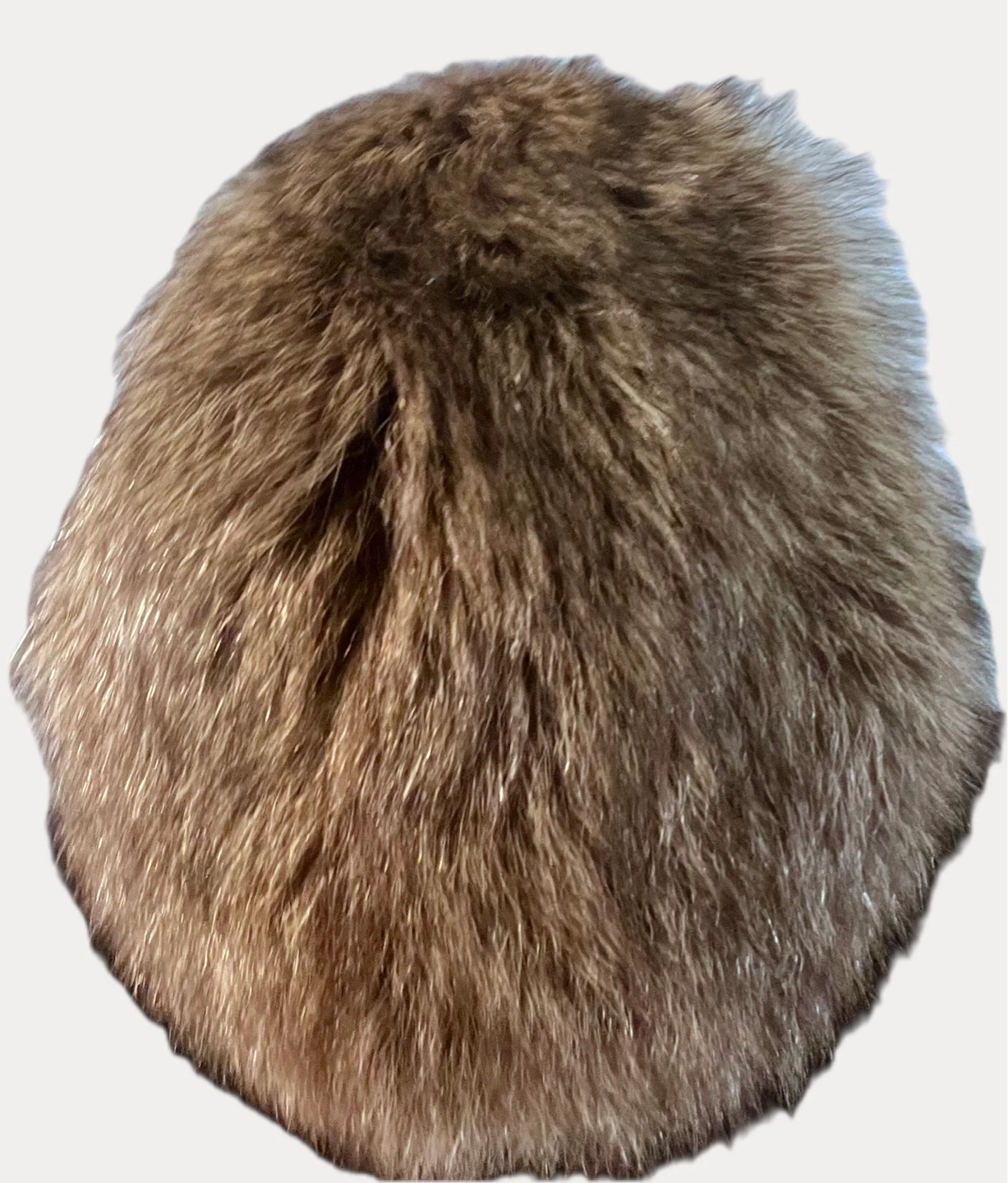 Brown Real Fur Hat - photo 2