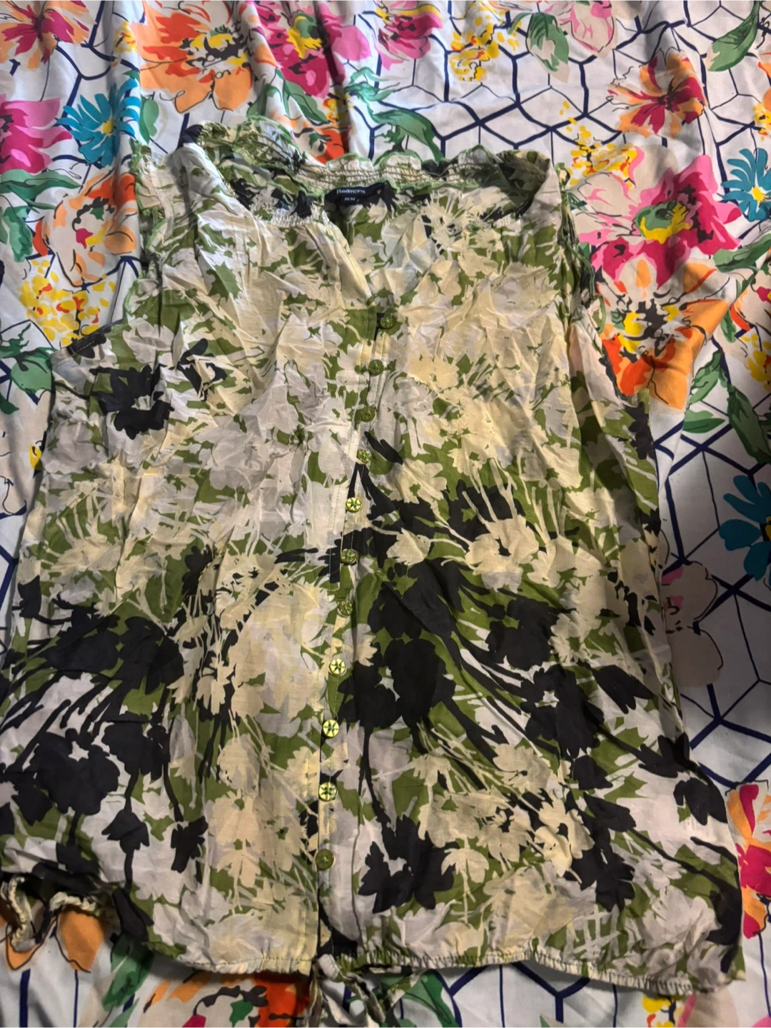 Reitmans M/M Floral Blouse
